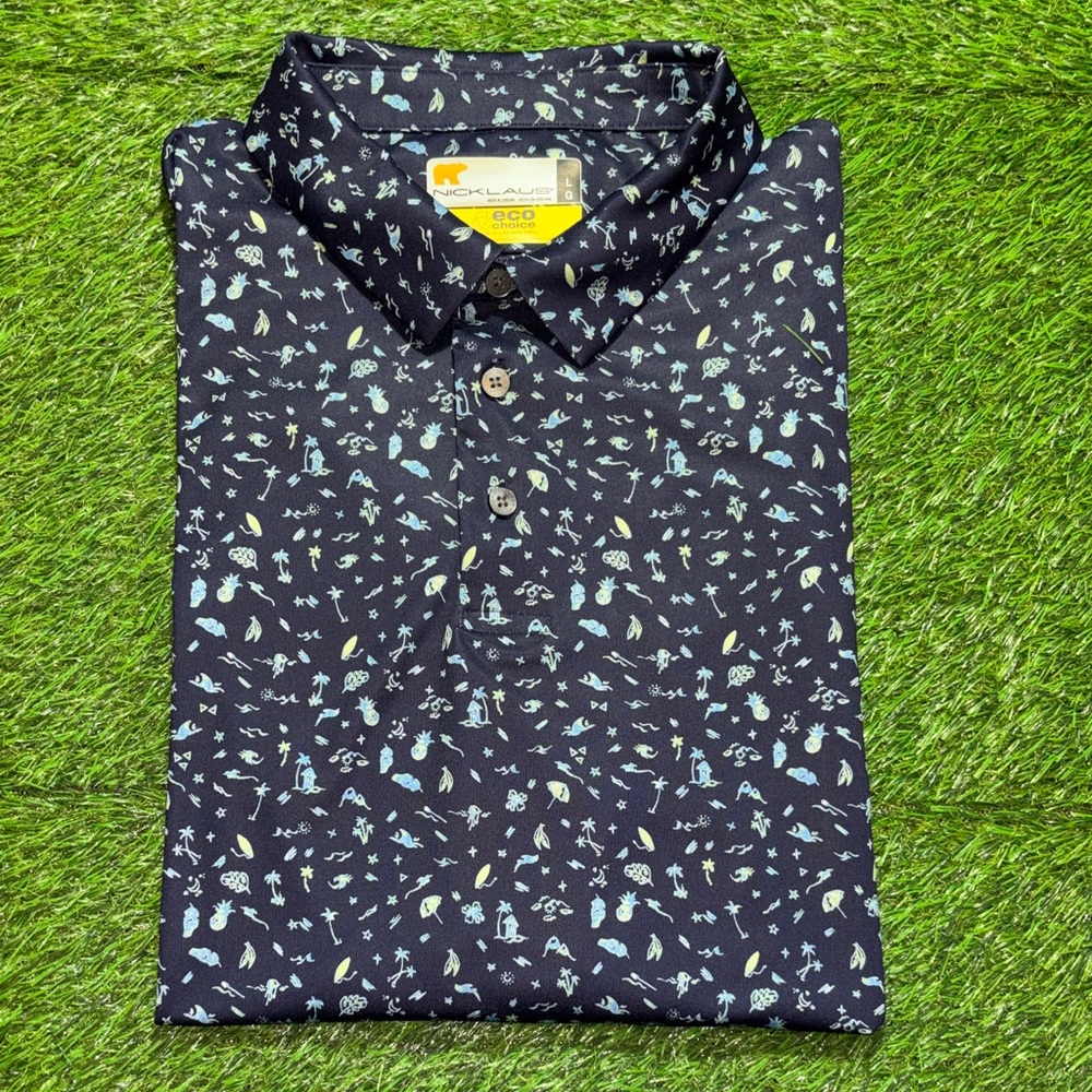 Nautica Men's Dark Blue Casual Shirt